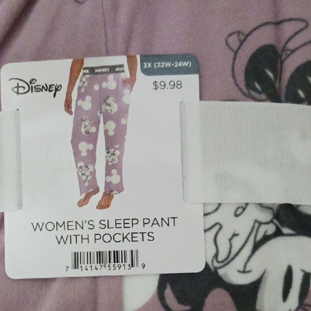 Disney Women's Sleep Pants with Pockets